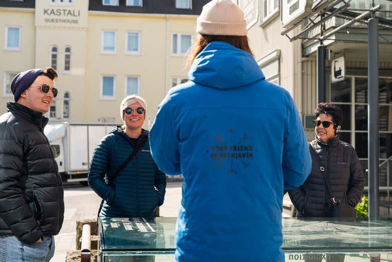 Durante el tour privado por Reikiavik