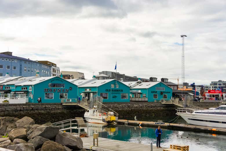 Porto antigo de Reykjavík