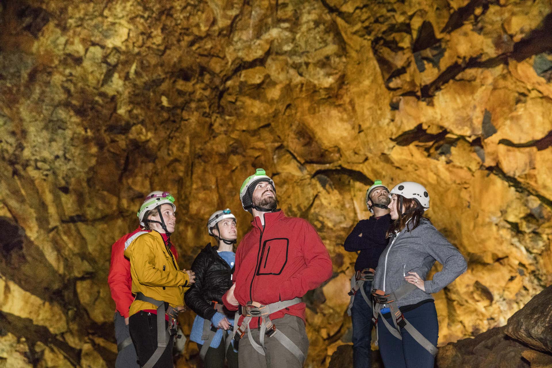 Tour pelo túnel de lava Thrihnukagigur