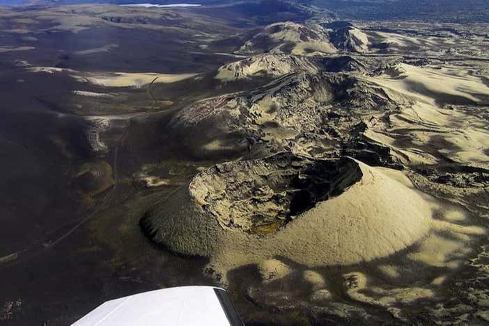 Vista dei crateri di Laki