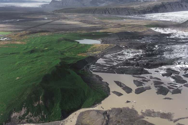 Visita del Parco nazionale di Skaftafell in aereo