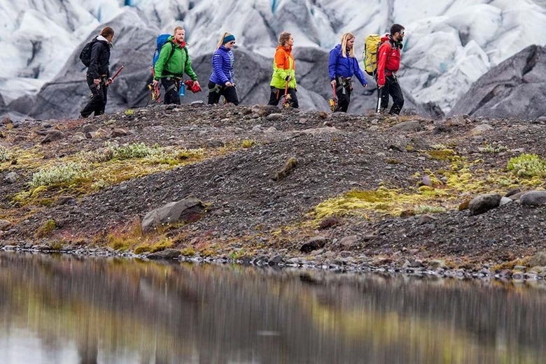 Trekking sur le glacier Falljökull 