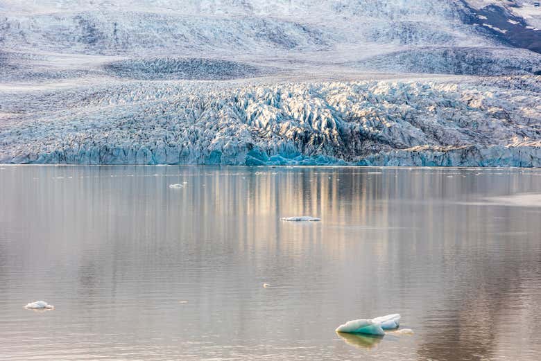 Vistas del glaciar