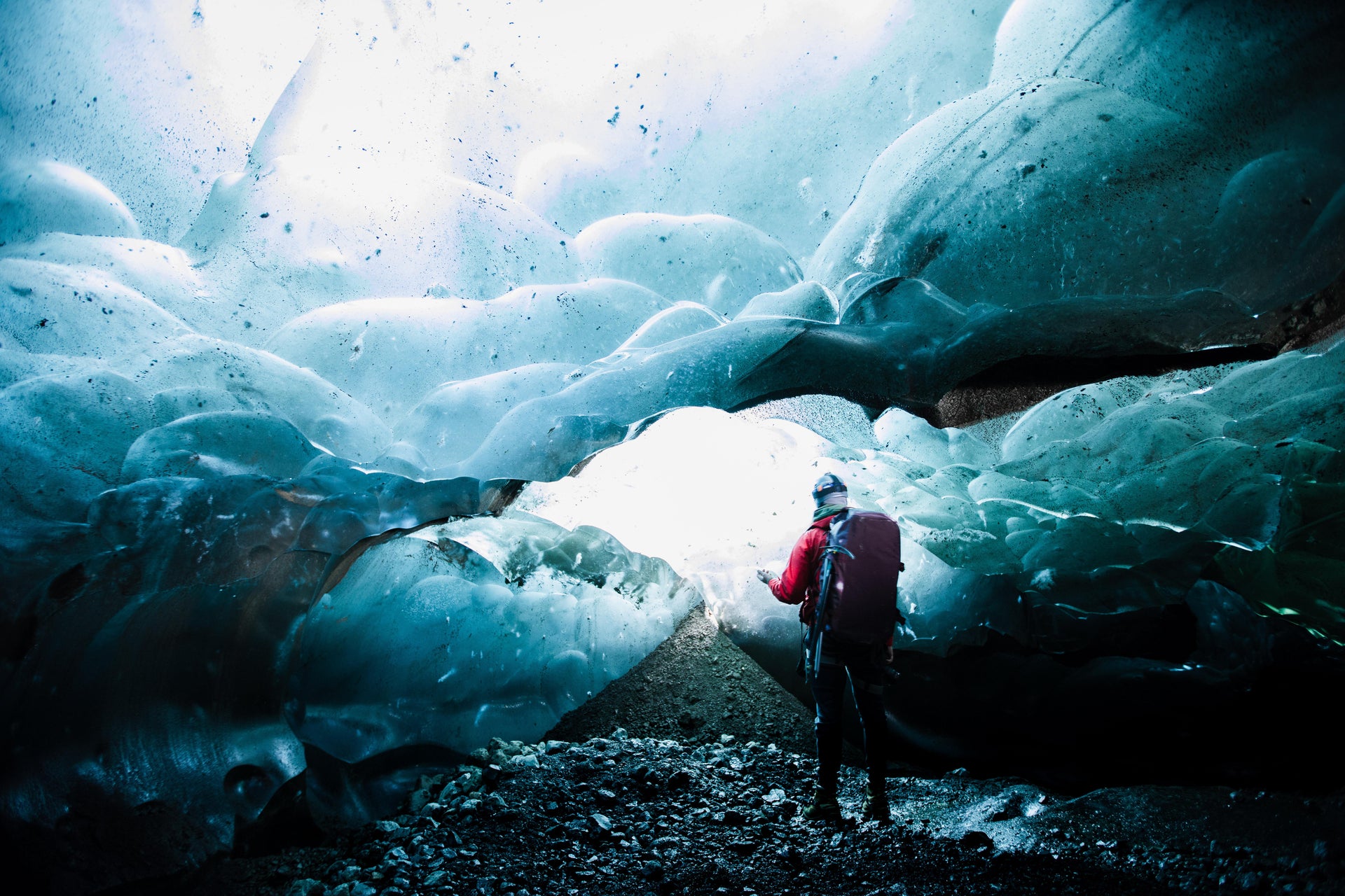 Trilha pelo glaciar Vatnajökull + Caverna de gelo azul