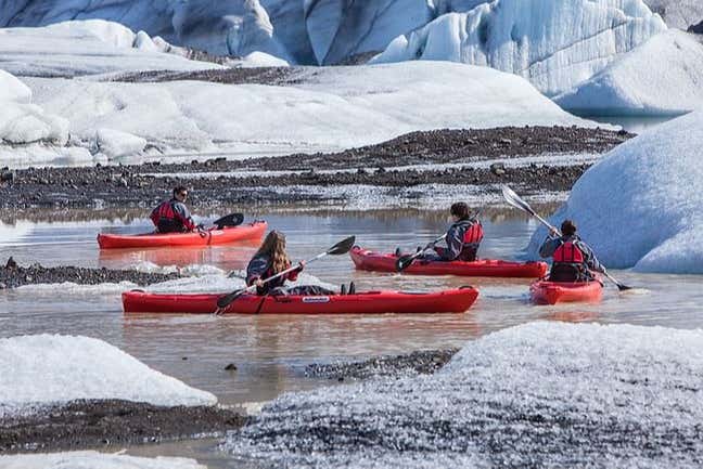 Conhecendo o glaciar Sólheimajökull