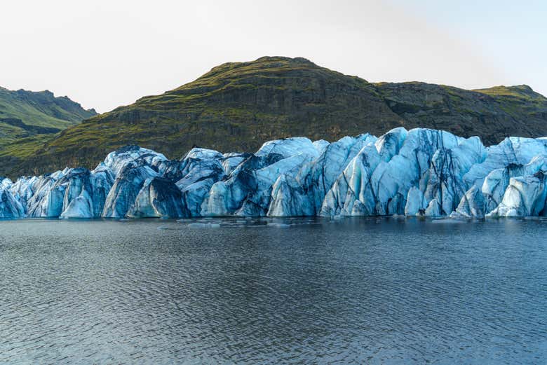 Paisajes del glaciar Sólheimajökull