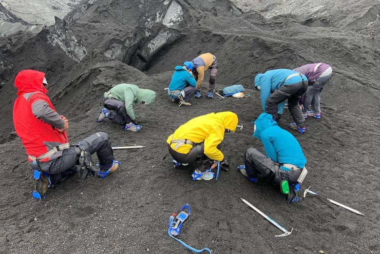 Sólheimajökull, en Islandia