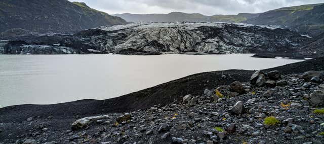 Tour de caiaque pelo glaciar Sólheimajökull