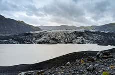 Balade en kayak sur le glacier Sólheimajökull