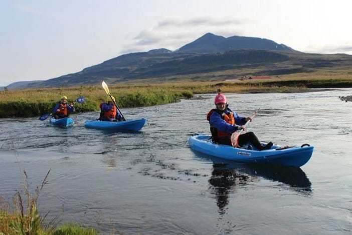 Kayak por el río Svartá