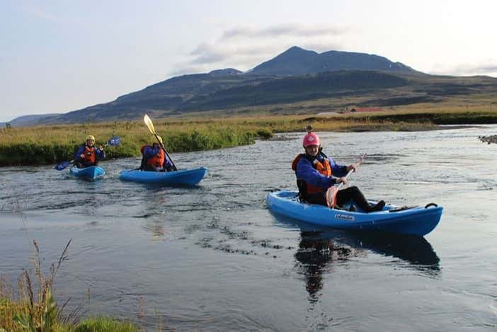 Kayak sul fiume Svarta