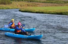 Balade en kayak sur la rivière Svartá