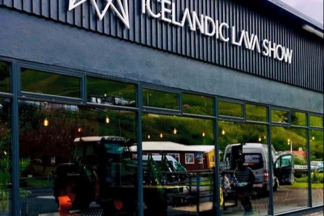 Entrata dell'Icelandic Lava Show