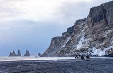 Passeio a cavalo por Reynisfjara