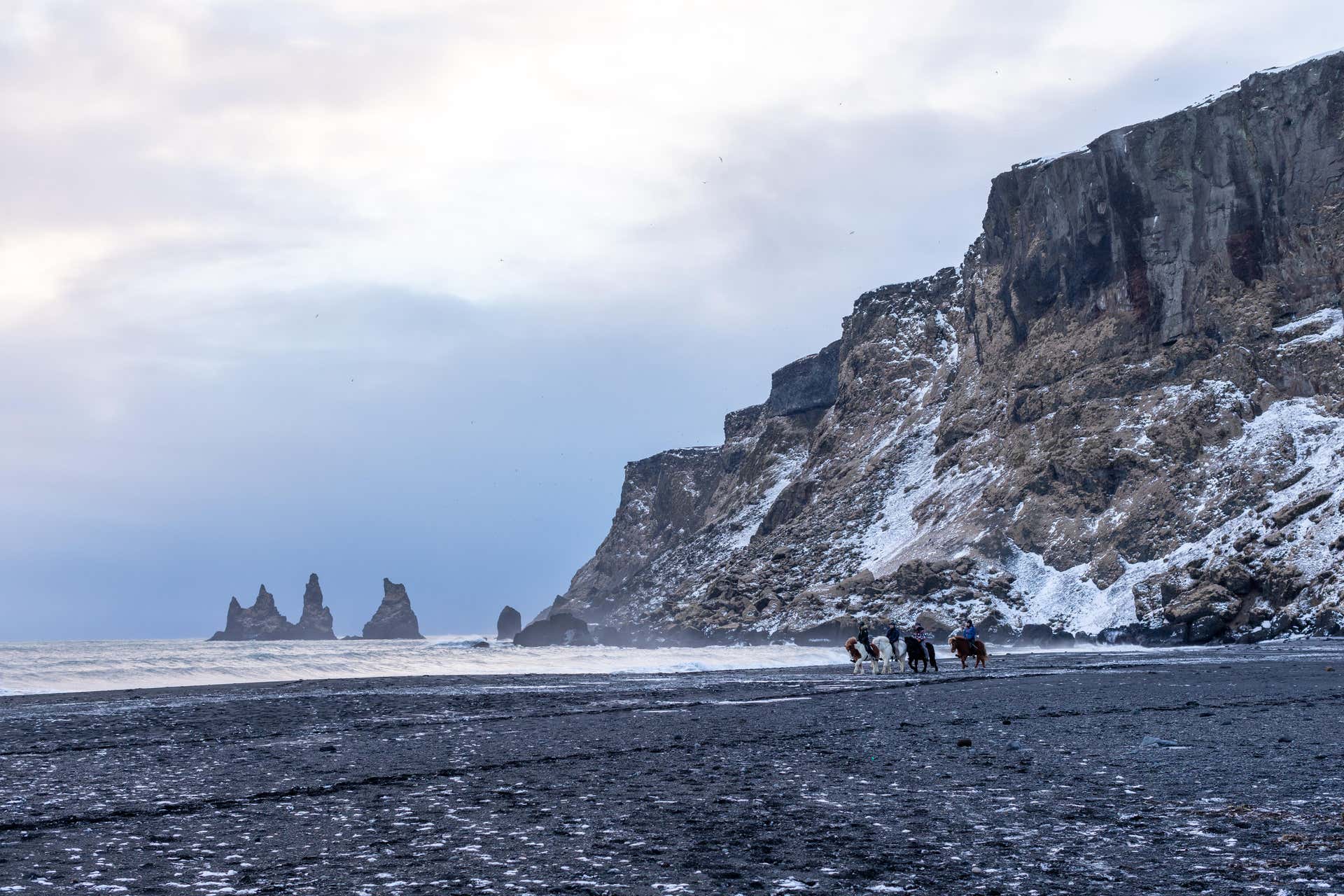 Black Sand Beach Horse Riding Tour