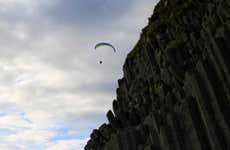 Paragliding in Vik