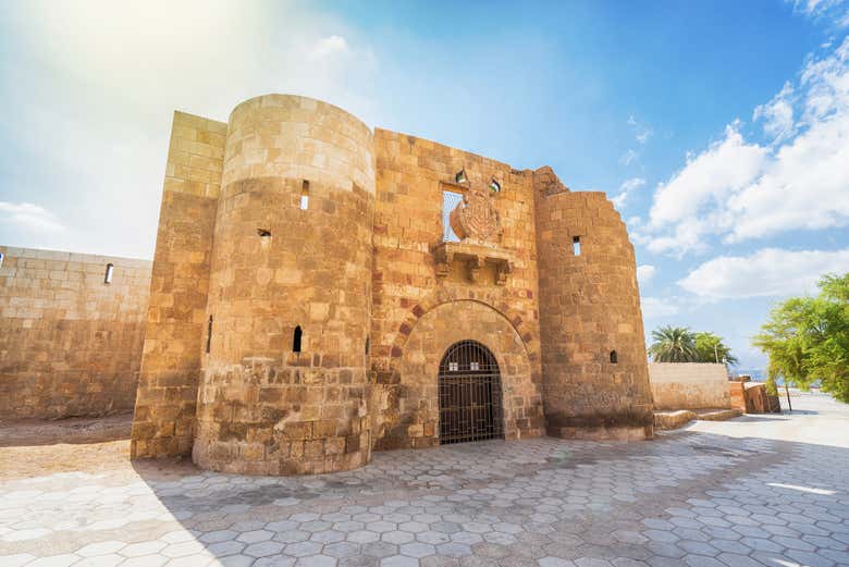 Hora de visitar o castelo de Aqaba