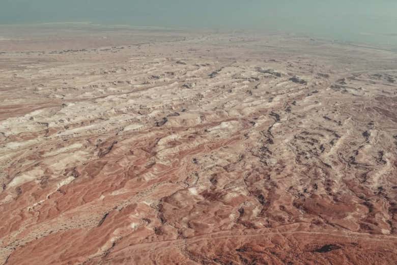 Vue panoramique sur Massada