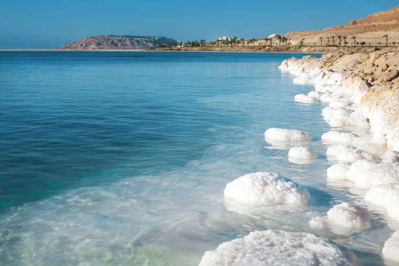 La côte de la mer Morte