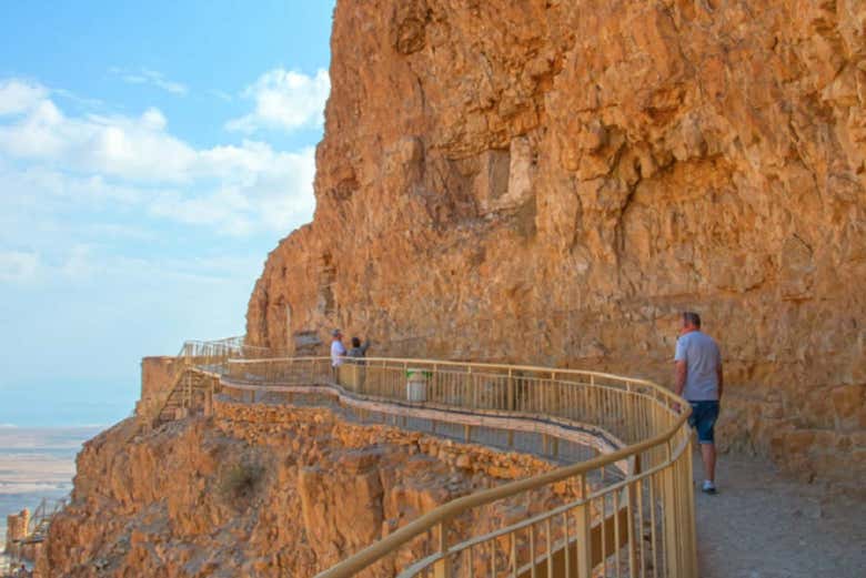 Sentiers de montagne à Massada