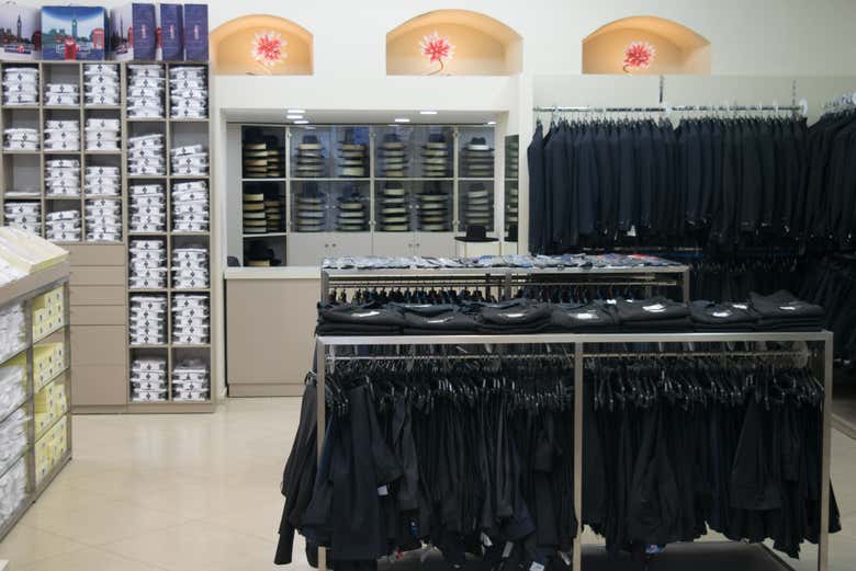 A specialised clothes shops of Orthodox Jews
