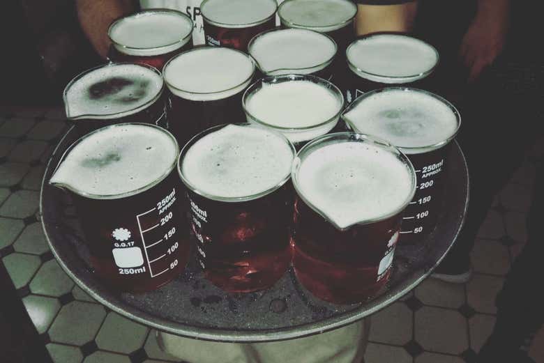 Pendant le pub crawl 
