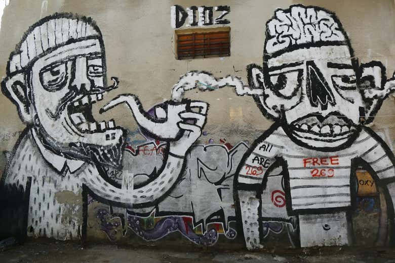 Rota de street art por Tel Aviv