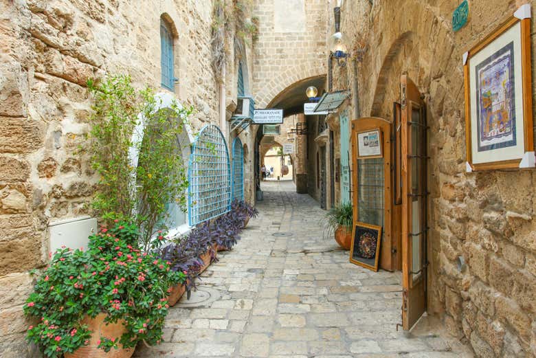 Rues charmantes à Tel Aviv
