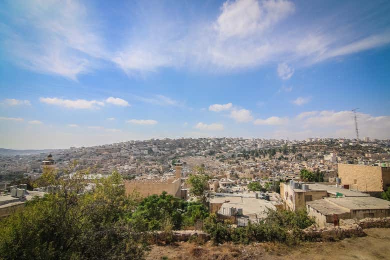 Hebron vista de Tel Rumeida