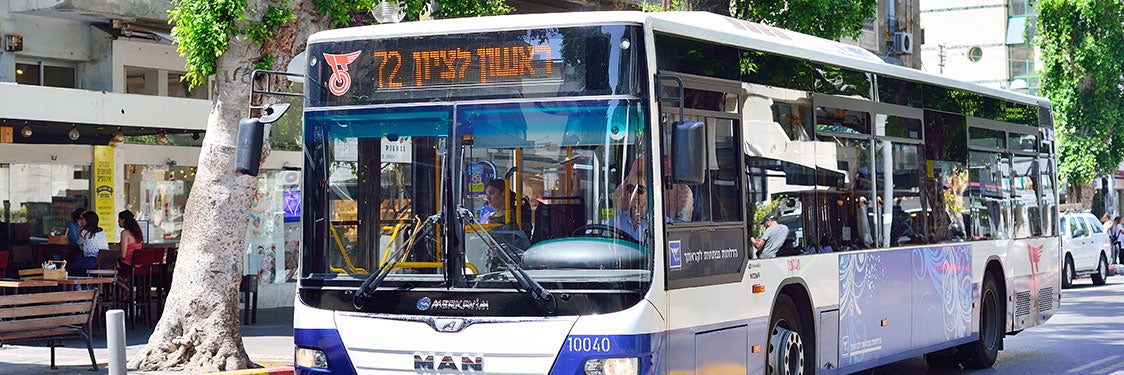 Autobus di Tel Aviv