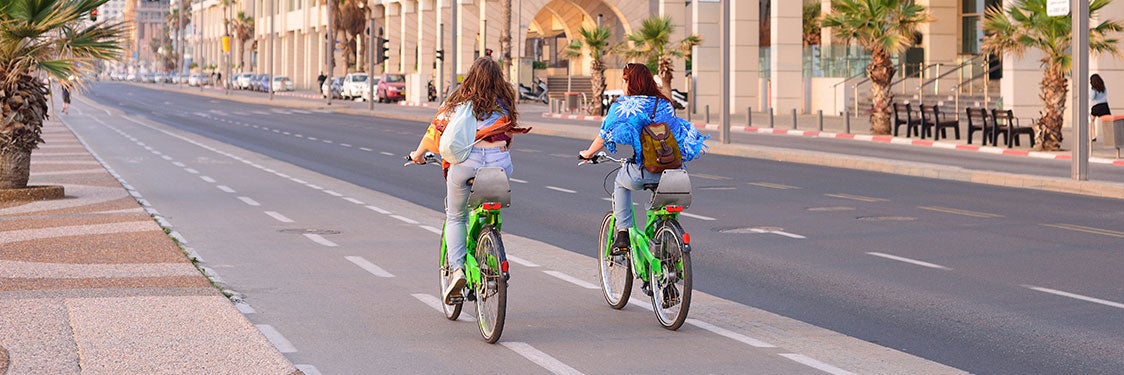 Bicicletas en Tel Aviv