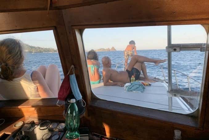 De travesía por el mar Jónico