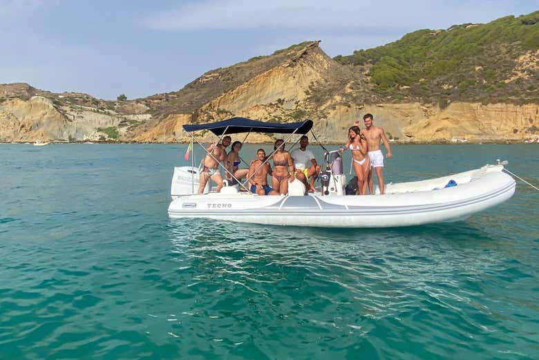 Le bateau dans lequel vous naviguerez