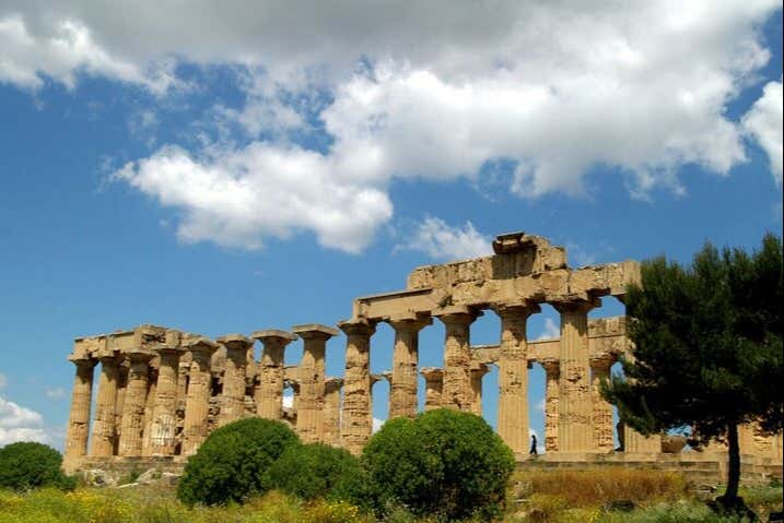 Vestiges de la Vallée des Temples à Agrigente