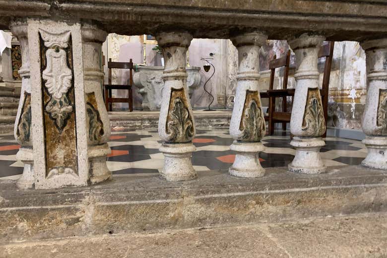 All'interno del convento