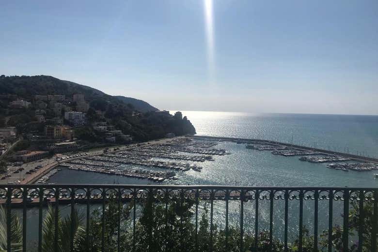 Vista del porto di Agropoli