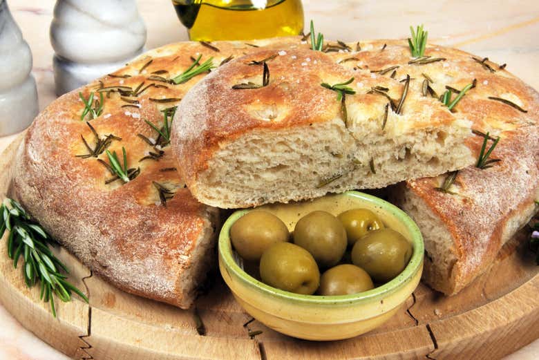 Focaccia italienne