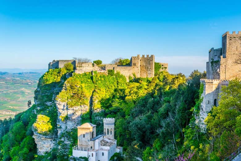 Vue panoramique sur Erice