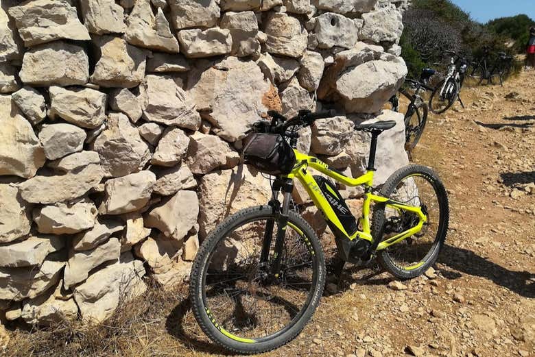 Baalde archéologique à vélo