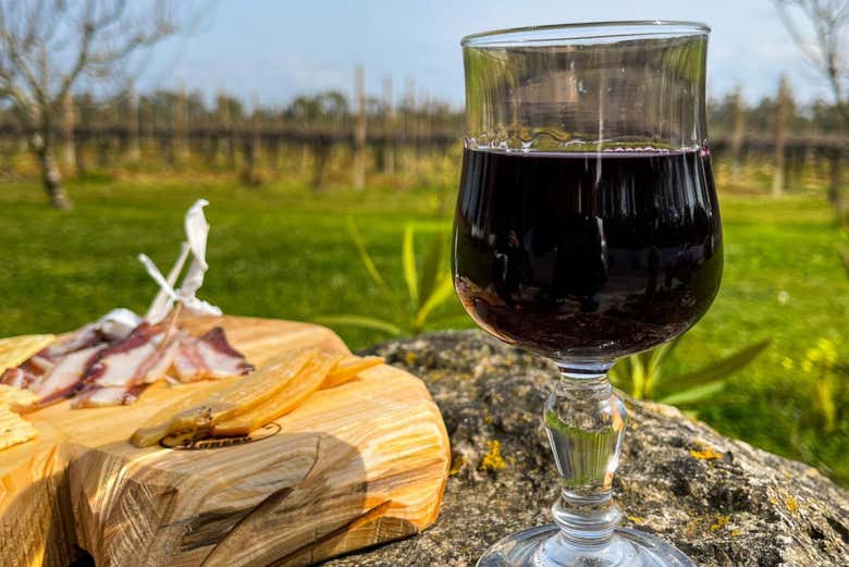 Verre de vin rouge