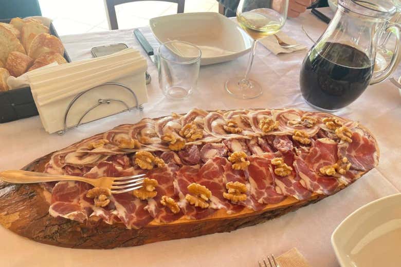 Plateau de charcuterie