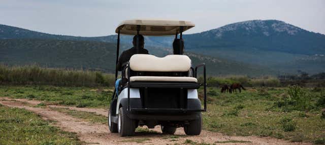 Balade en voiturette de golf dans le parc naturel de Porto Conte
