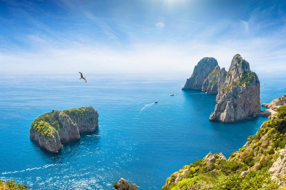 Excursión a Capri y las islas de Li Galli