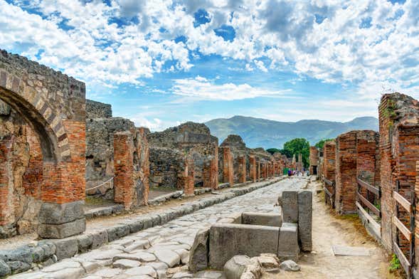 Excursión a Pompeya