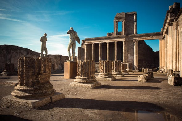 Excursão a Pompeia e ao Vesúvio