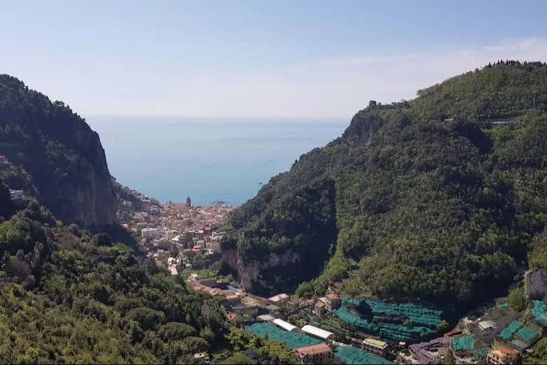 Take in the views of the Amalfi Coast