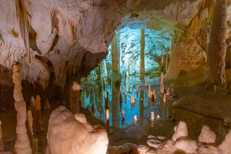 Le stalagmiti delle grotte