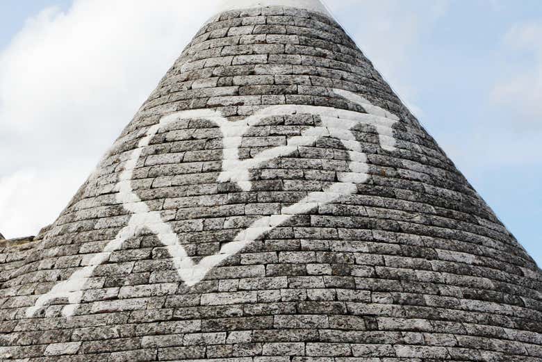 Roofs of the famous trulli