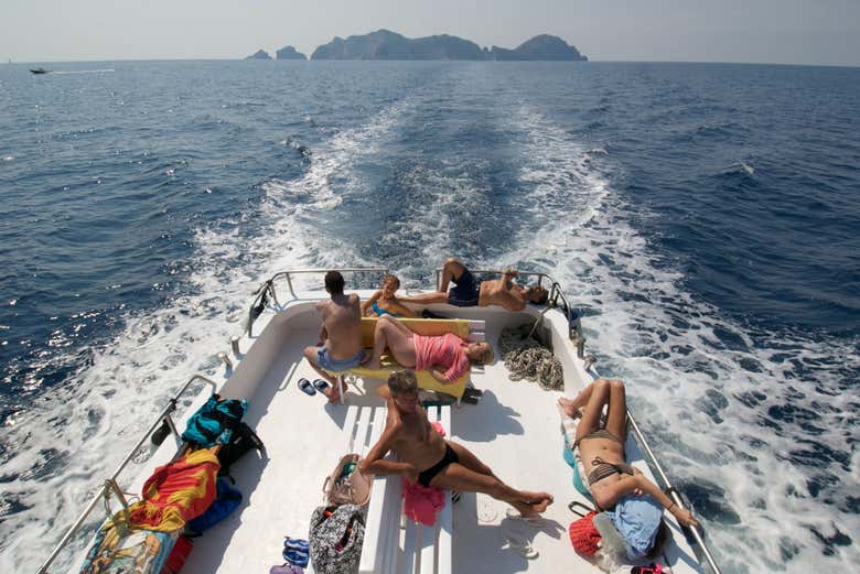 Passeio de barco por Ponza