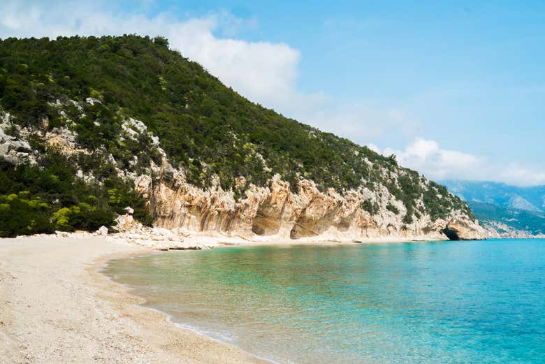 Cala Luna, en la costa oriental de Cerdeña
